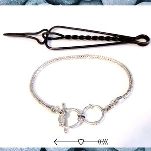 Sterling Silver Bali Bracelet